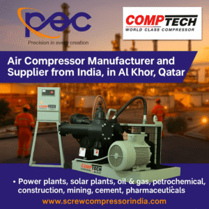 Air Compressor Manufacturer and Supplier from India, in Al Khor Qatar