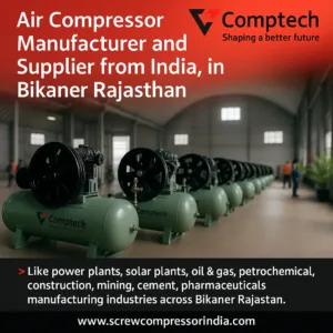 Bikaner Rajasthan Air Compressor Comptech in Bikaner, Rajasthan