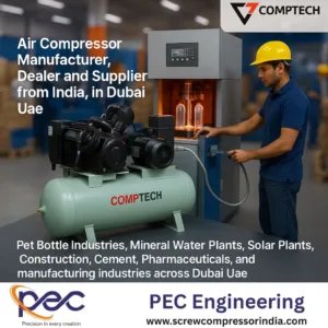 Dubai UAE PEC Air Compressor Comptech in Dubai UAE