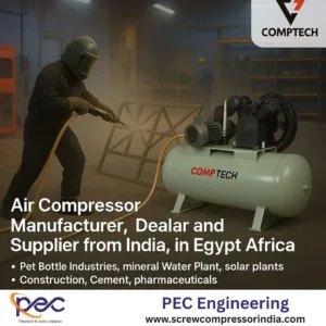 EGYPT Africa PEC Air Compressor Comptech In Egypt, Africa