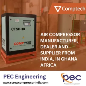 Ghana Africa PEC Air Compressor Comptech In Ghana Africa