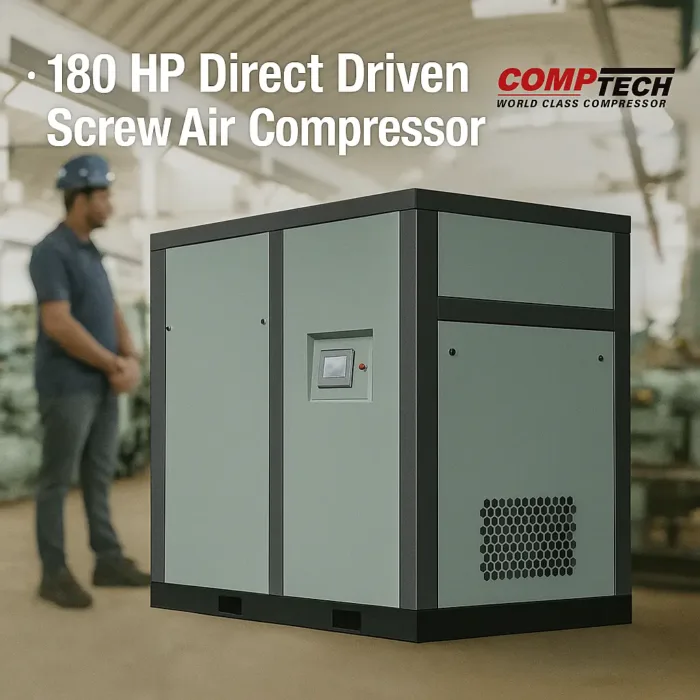 180 HP Screw Compressor