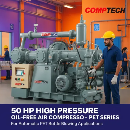 50 HP Oil-Free Air Compressor – Comptech