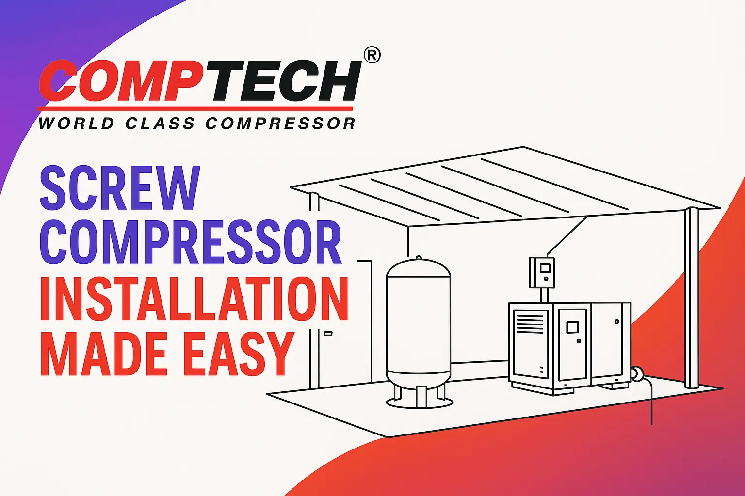 air compressor installation guide