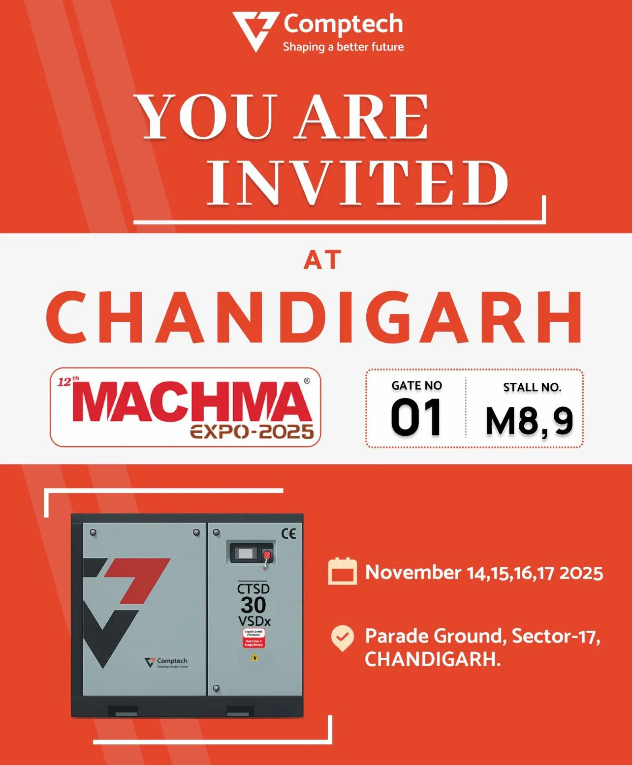 Comptech at MACHMA EXPO 2025