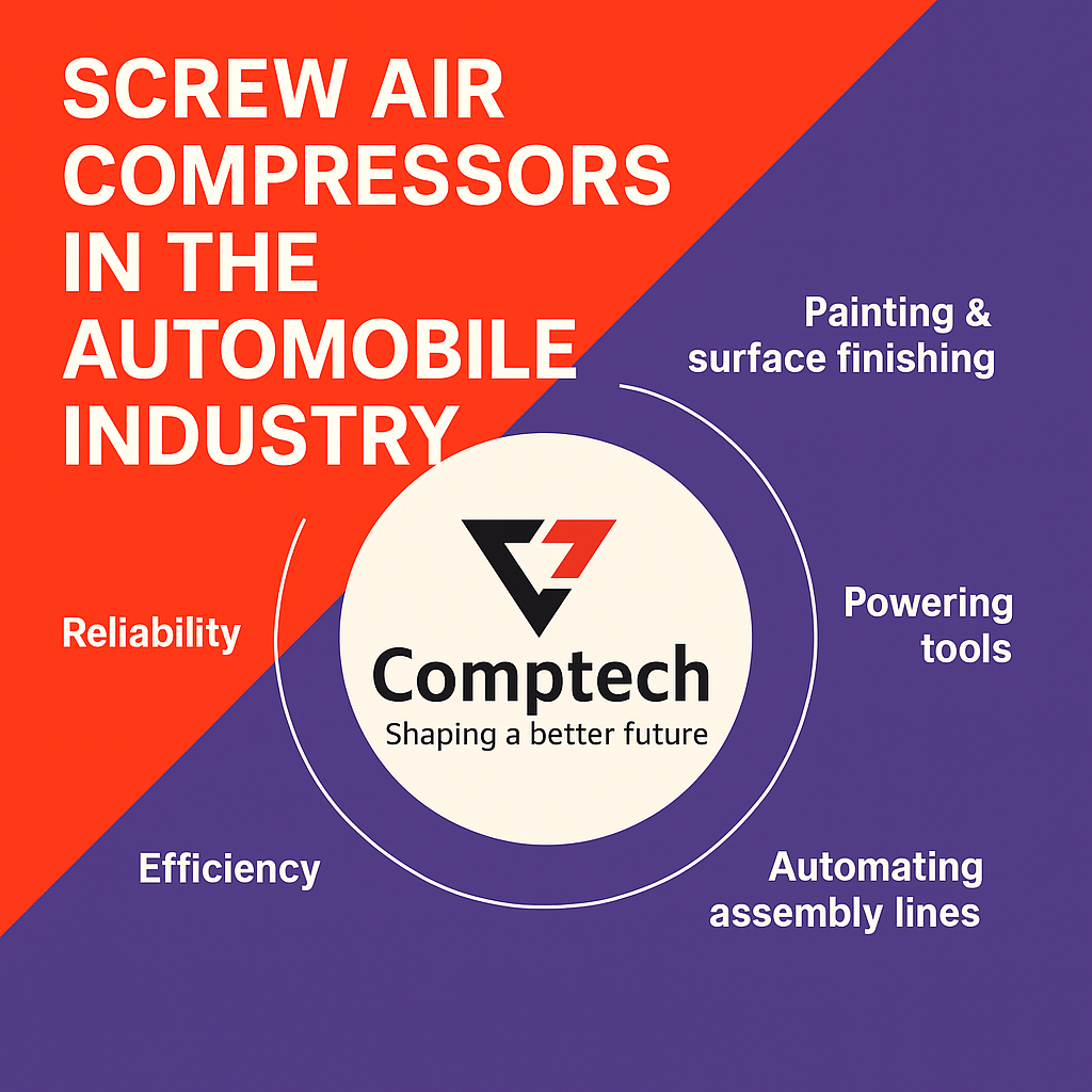 Screw Air Compressors Are Used in the Car Industry