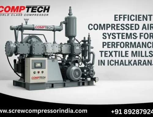 Industrial Air Compressor Guide for Ichalkaranji Textile Sector | By Comptech Air Compressor